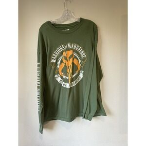 Star Wars Mandalorian Rogue Warrior Fifth Sun long sleeve 2-sided Print‎ Arm XL